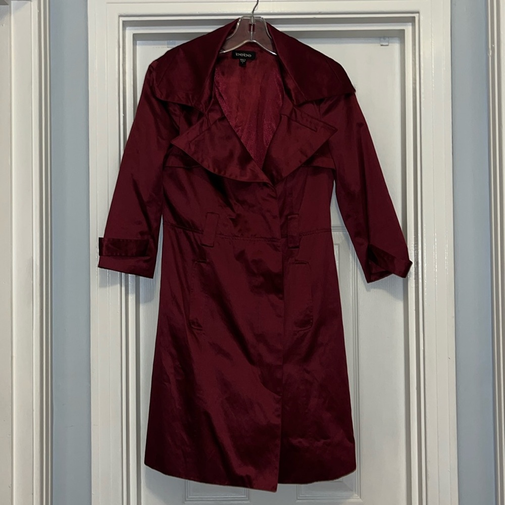 Bebe trench coat!